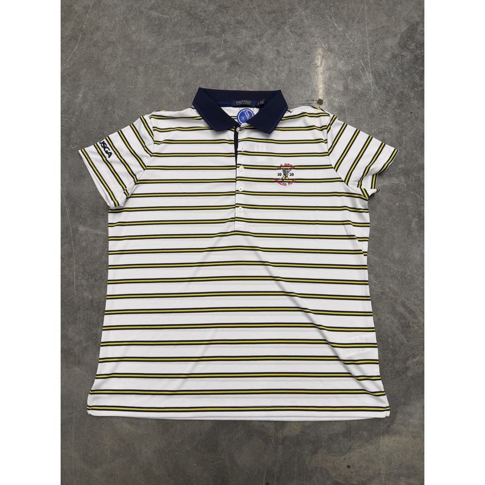 Polo Ralph Lauren Polo Shirt Women's L US Open 2020 Winged Foot Pony Logo NWT